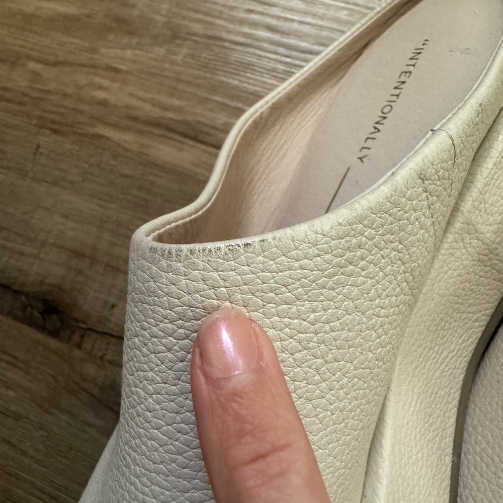 Intentionally Blank Risen Platform Mule Leather - image 6